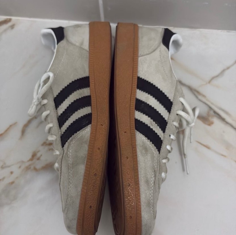 Bej Bağcıklı Erkek Adidas Spezial Spor Ayakkabısı - Görsel 2