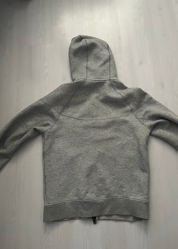 Nike Tech Gri Erkek Kapüşonlu Sweatshirt - Görsel 2