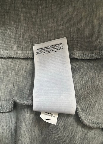 Nike Tech Gri Erkek Kapüşonlu Sweatshirt - Görsel 3