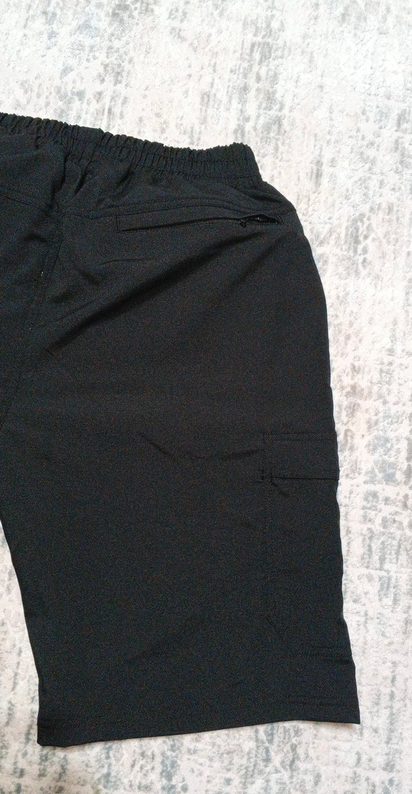 Siyah Mini Kadın Kumaş Pantolon - Görsel 3