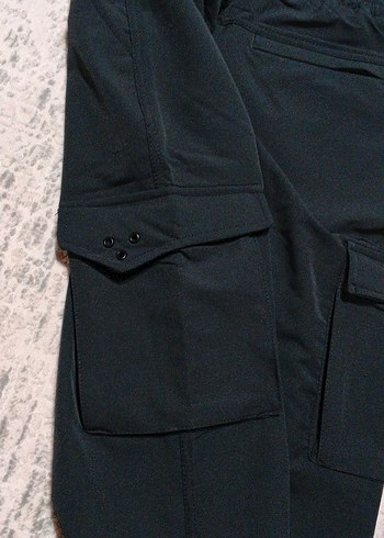 Gri Kadın Rahat Kesim Spor Pantolon - Görsel 4