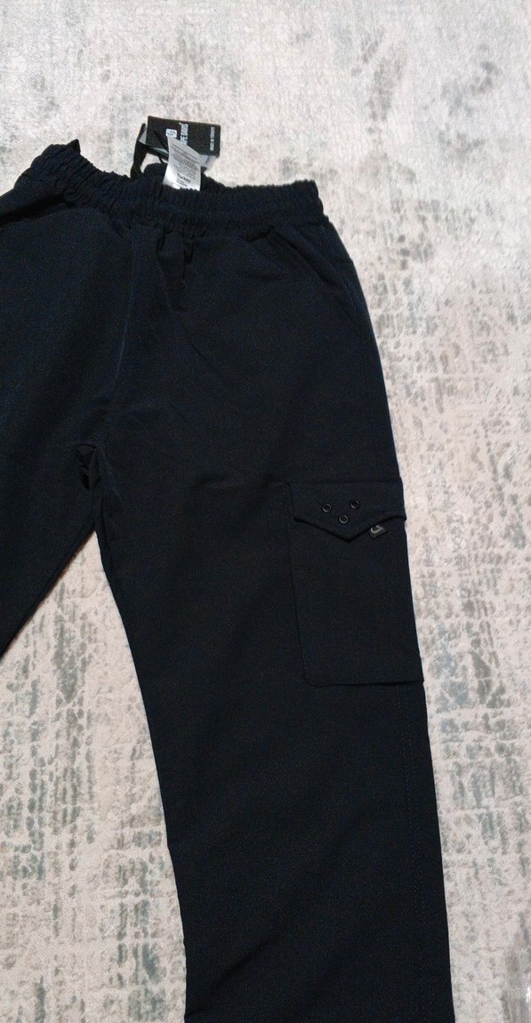 Erkek Siyah Rahat Outdoor Eşofman Altı - Görsel 3