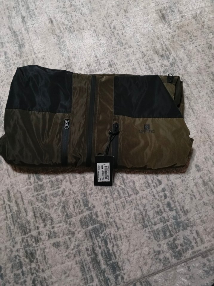 Gri Kapüşonlu Erkek Rüzgarlık Mont - Görsel 5