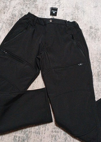 Fermuarlı Siyah Erkek Outdoor Eşofman - Görsel 5