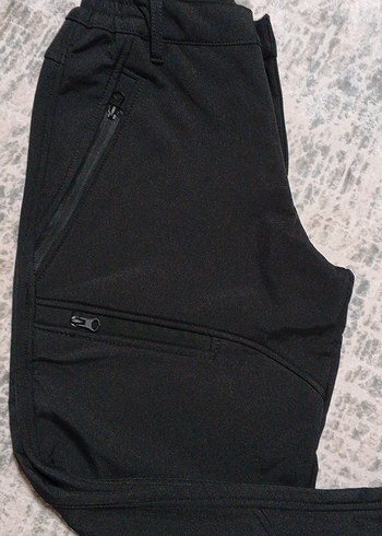 Fermuarlı Siyah Erkek Outdoor Eşofman - Görsel 2