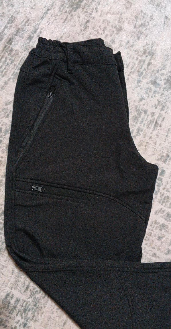 Fermuarlı Siyah Erkek Outdoor Eşofman - Görsel 2