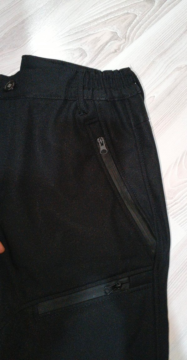 Erkek Siyah Fermuarlı Outdoor Eşofman - Görsel 5