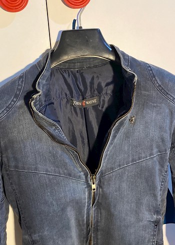 Erkek Mavi John Wayne Ceket - Görsel 4