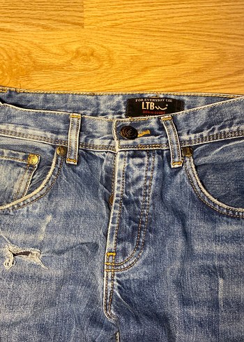 LTB Mavi Rahat Kesim Erkek Denim Pantolon - Görsel 4