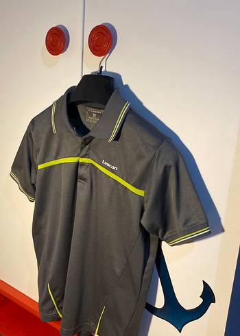 Gri Erkek Kısa Kollu Polo Tişört - Görsel 3