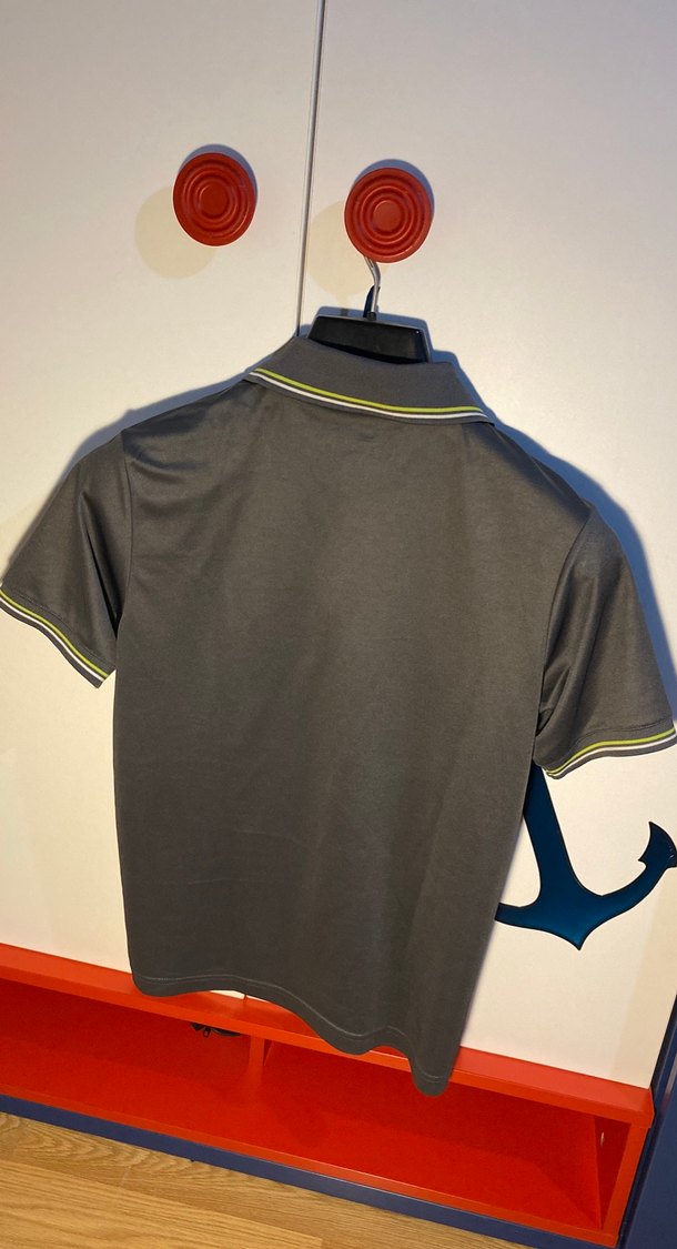 Gri Erkek Kısa Kollu Polo Tişört - Görsel 5