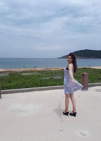 Desenli Bohem Midi Elbise - Görsel 3