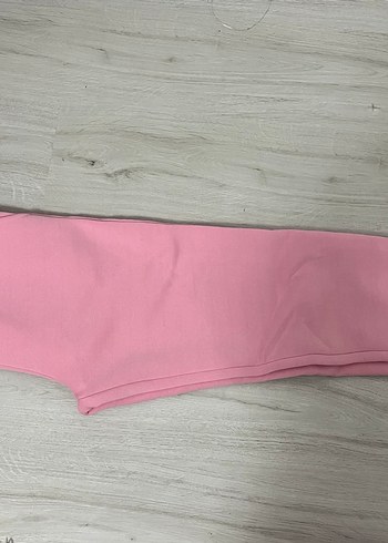 Pembe Rahat Kesim Kadın Eşofman Altı - Görsel 2