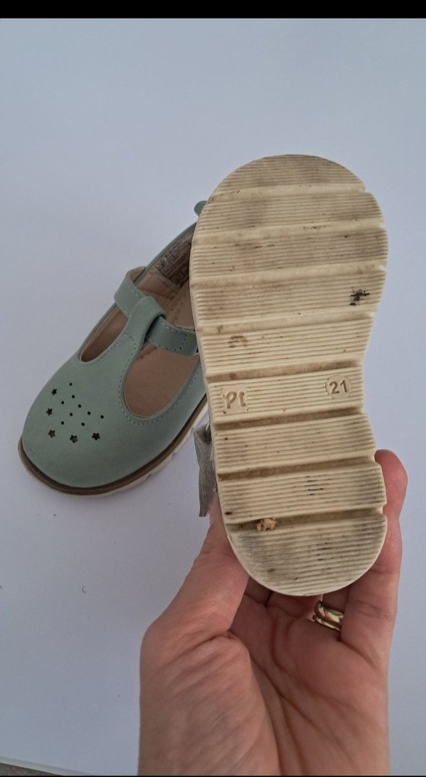 Kız Çocukları İçin Tokalı Babet Ayakkabı - Görsel 3