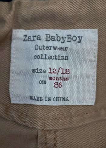 Zara 12-18 Ay