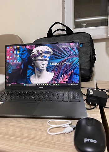 Gri Casper Dizüstü Bilgisayar ve Aksesuarları - Görsel 3