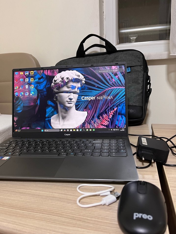 Gri Casper Dizüstü Bilgisayar ve Aksesuarları - Görsel 3