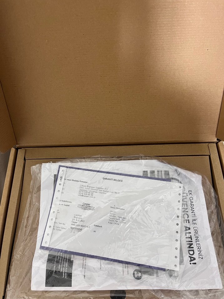 Gri Casper Dizüstü Bilgisayar ve Aksesuarları - Görsel 5