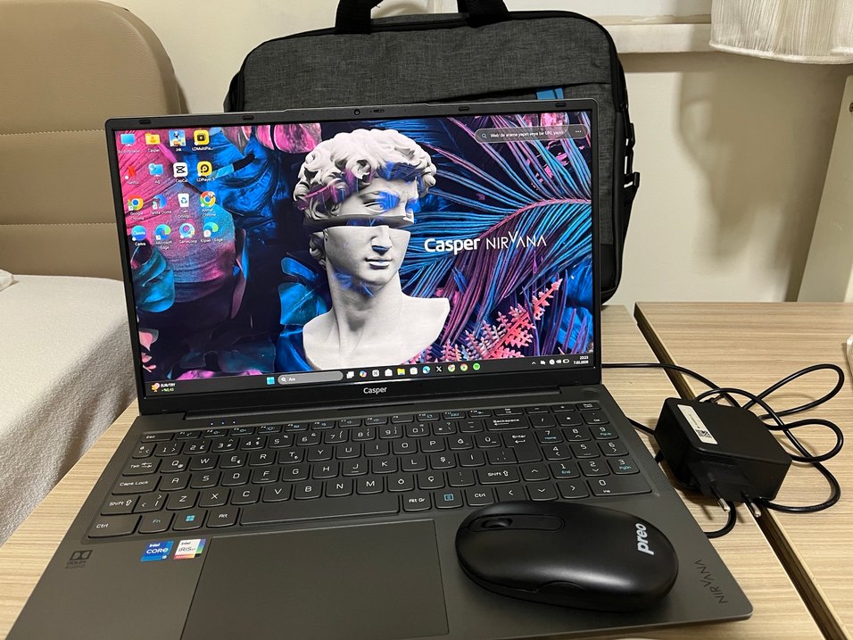 Gri Casper Dizüstü Bilgisayar ve Aksesuarları - Görsel 4