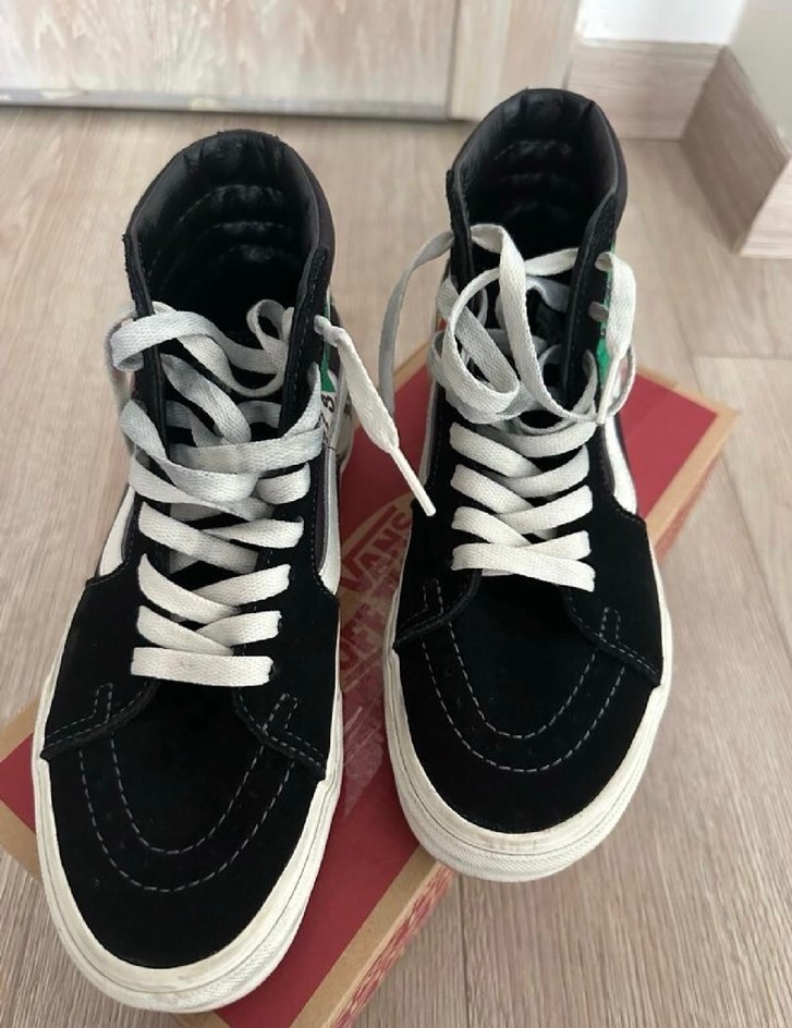 Vans Kadın Siyah Spor Ayakkabı - Görsel 4