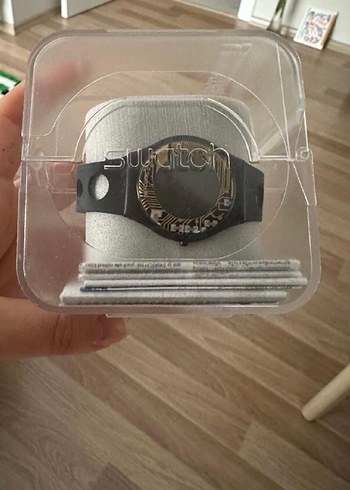 Swatch Siyah Kadın Saati - Görsel 3