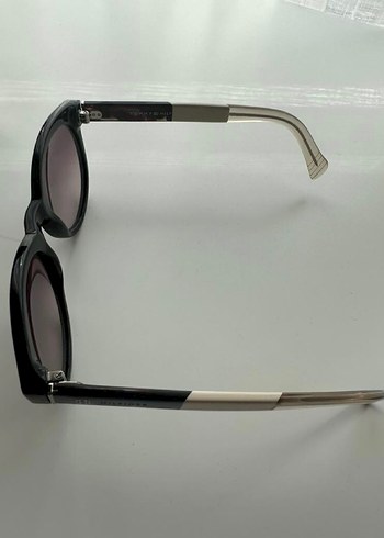 Tommy Hilfiger Siyah Parlak Kadın Güneş Gözlüğü - Görsel 3
