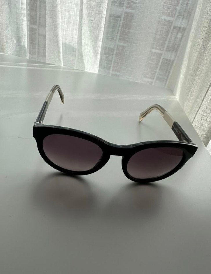 Tommy Hilfiger Siyah Parlak Kadın Güneş Gözlüğü - Görsel 4