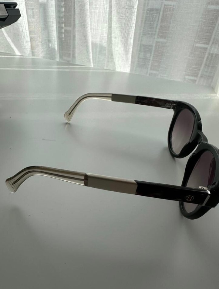 Tommy Hilfiger Siyah Parlak Kadın Güneş Gözlüğü - Görsel 2