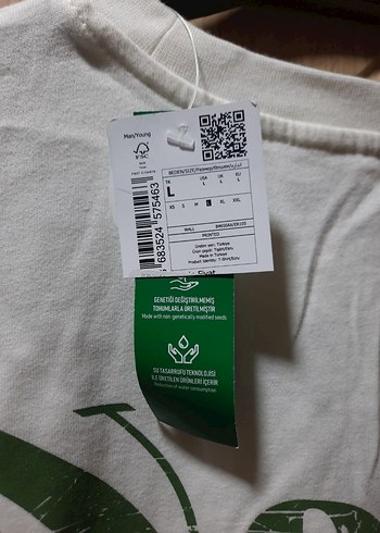 SIFIR ETİKETLİ DeFacto Oversize New Jersey Tişört (Ekru) - Görsel 7