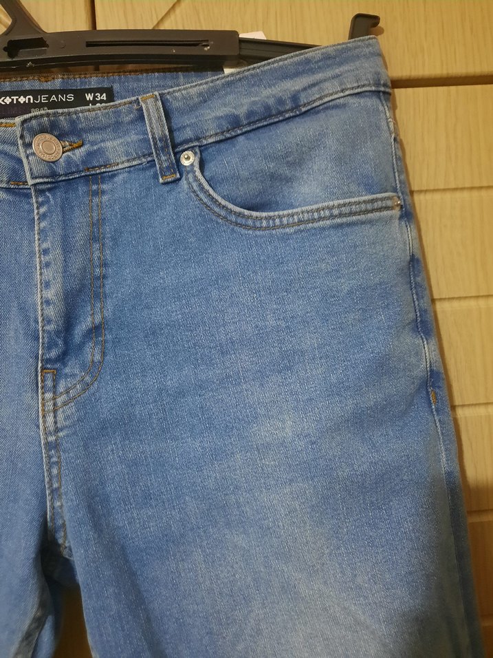 Sıfırdan Farksız Koton Kot Pantolon - 34/30 - 5SAM40038ID - Görsel 4