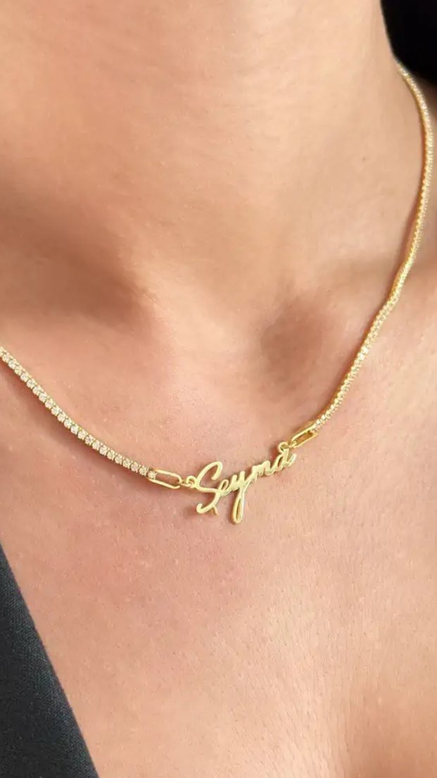 Altın Renk Su Yolu İsmini seç 925 - Görsel 3