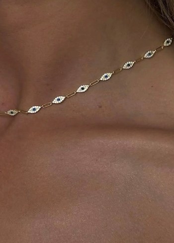 Nazar set Kolye Bileklik 925 - Görsel 2