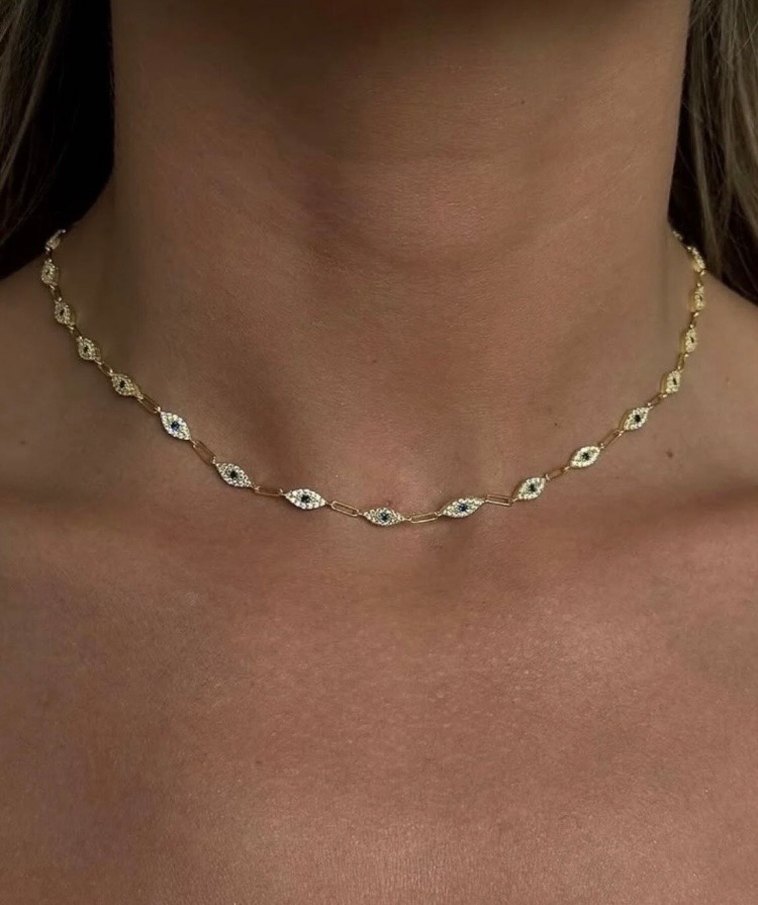 Nazar set Kolye Bileklik 925 - Görsel 3