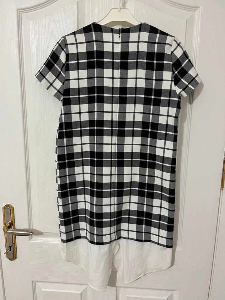 Kareli  Elbise - Görsel 4