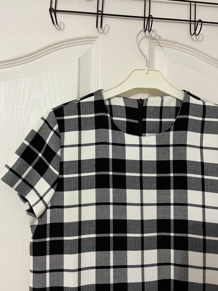 Kareli  Elbise - Görsel 2