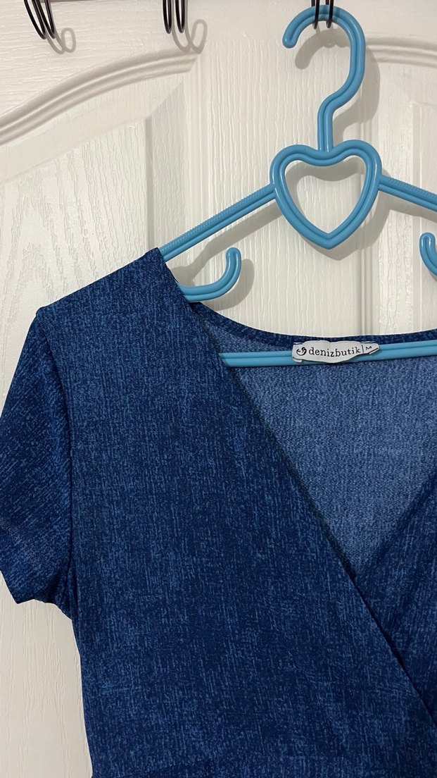 Kadın Lacivert Uzun Elbise - Görsel 2