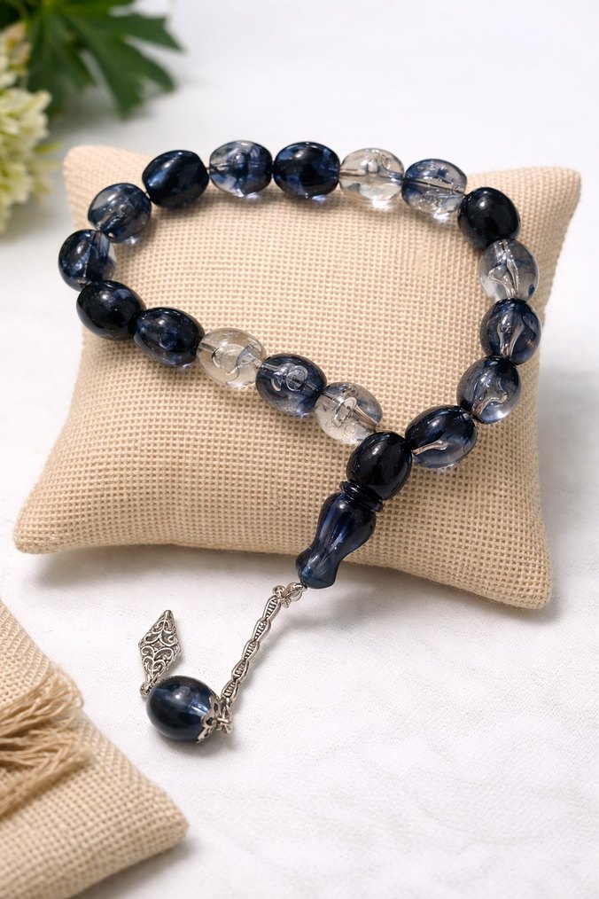 Erkek Mavi Gotik Tespih - Görsel 2