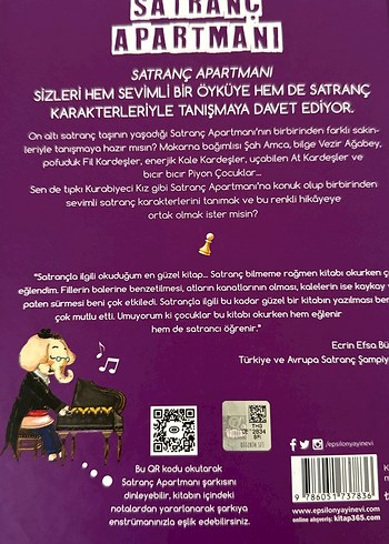 Satranç Apartmanı - Çocuk Kitabı - Görsel 2