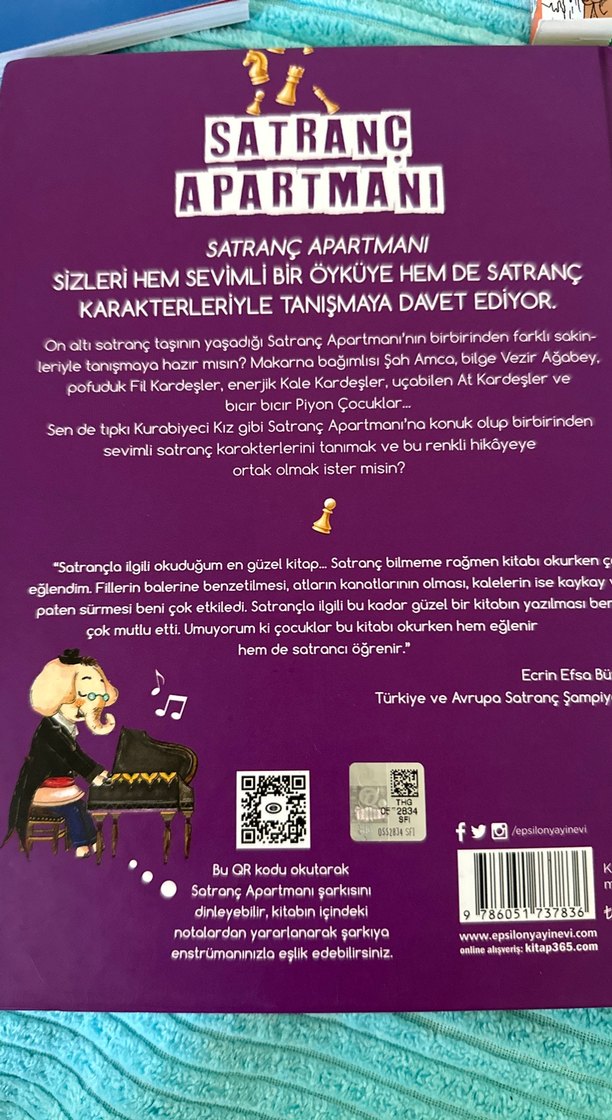 Satranç Apartmanı - Çocuk Kitabı - Görsel 2