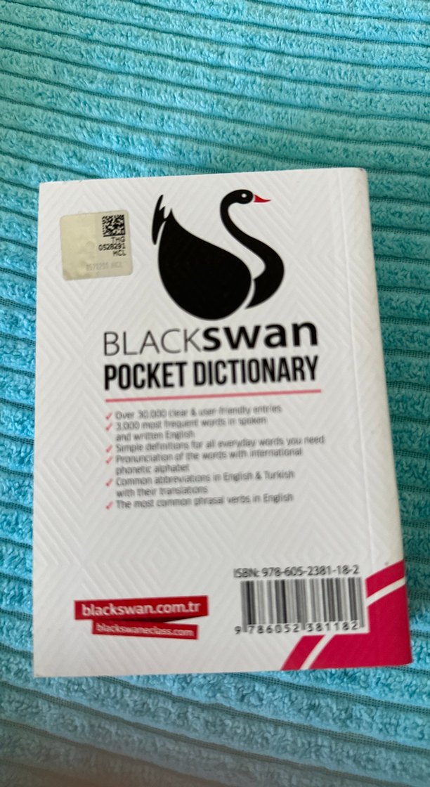Blackswan Cep İngilizce-Türkçe Sözlük - Görsel 2