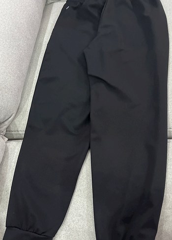 Siyah Rahat Kesim Kadın Eşofman Altı - Görsel 2