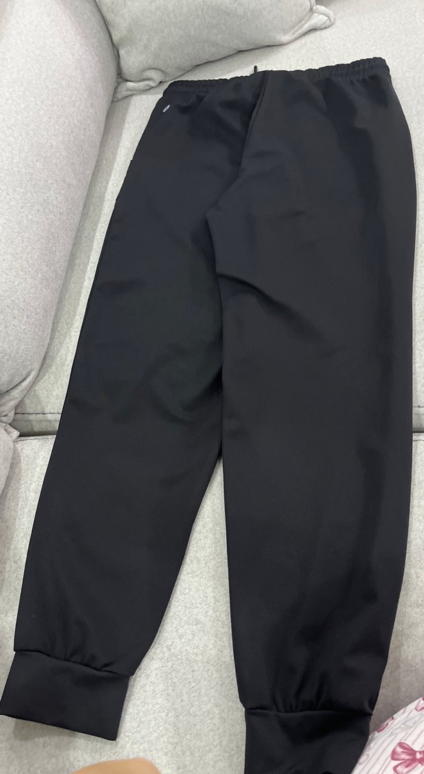 Siyah Rahat Kesim Kadın Eşofman Altı - Görsel 2