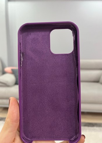 Parlak Mor Bohem Telefon Kılıfı içi kauçuk korumalı Apple12 - Görsel 2