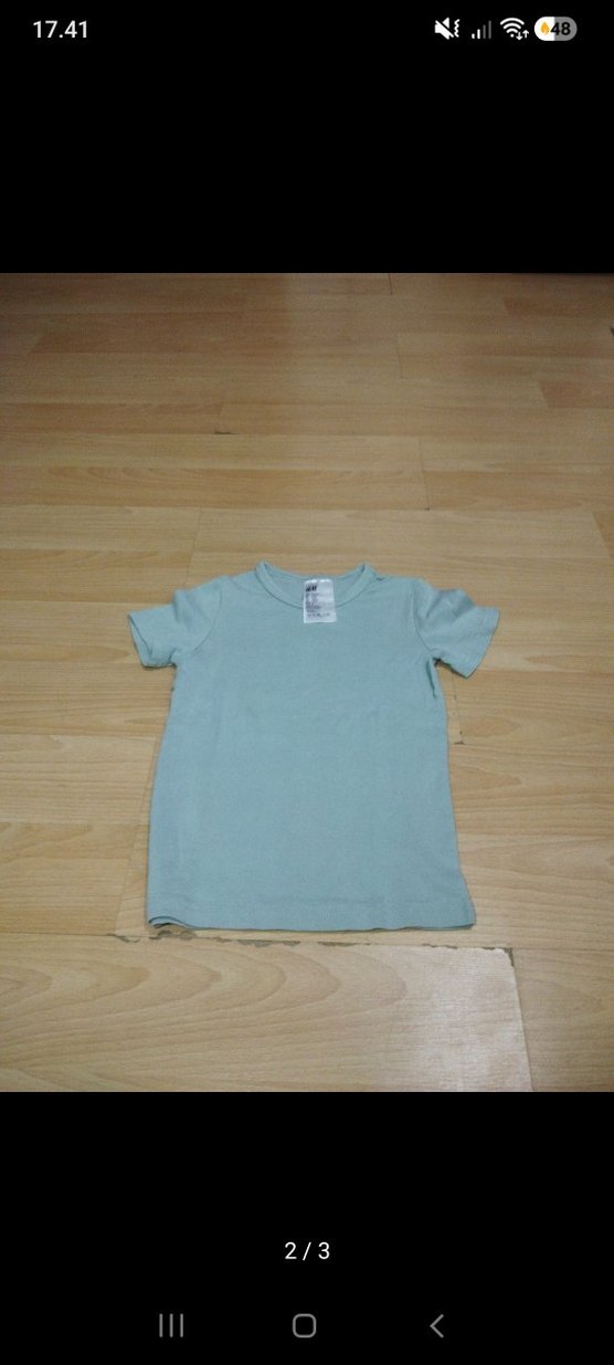 Çocuk tişört Kısa Kollu Pastel Renk - Görsel 2