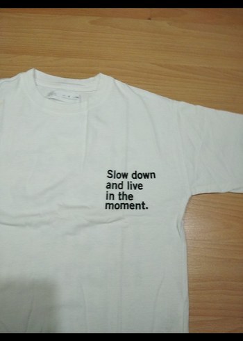 Beyaz Pamuklu Rahat Kesim Erkek çocuk Tişört 4/6 yaş - Görsel 3