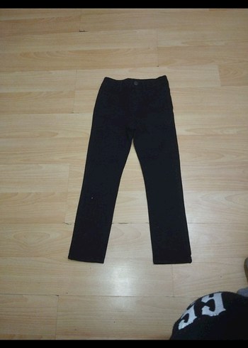 Erkek Çocuk Siyah Denim Pantolon - Görsel 2