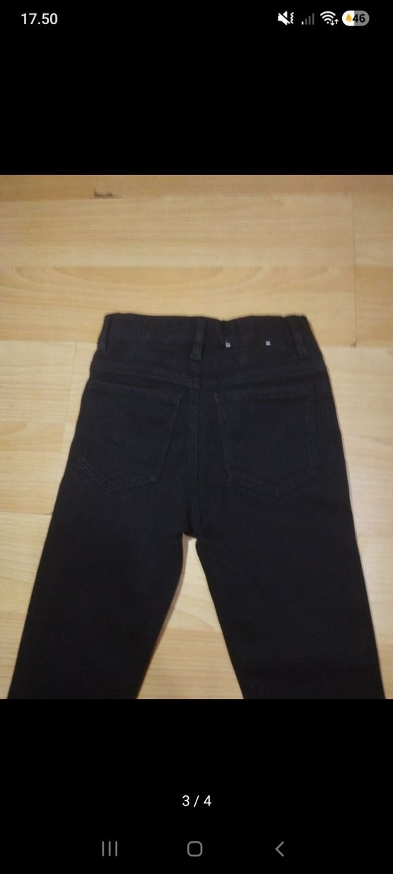 Erkek Çocuk Siyah Denim Pantolon - Görsel 3