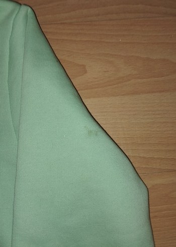 erkek Yeşil Kapüşonlu Baskılı Sweatshirt - Görsel 3