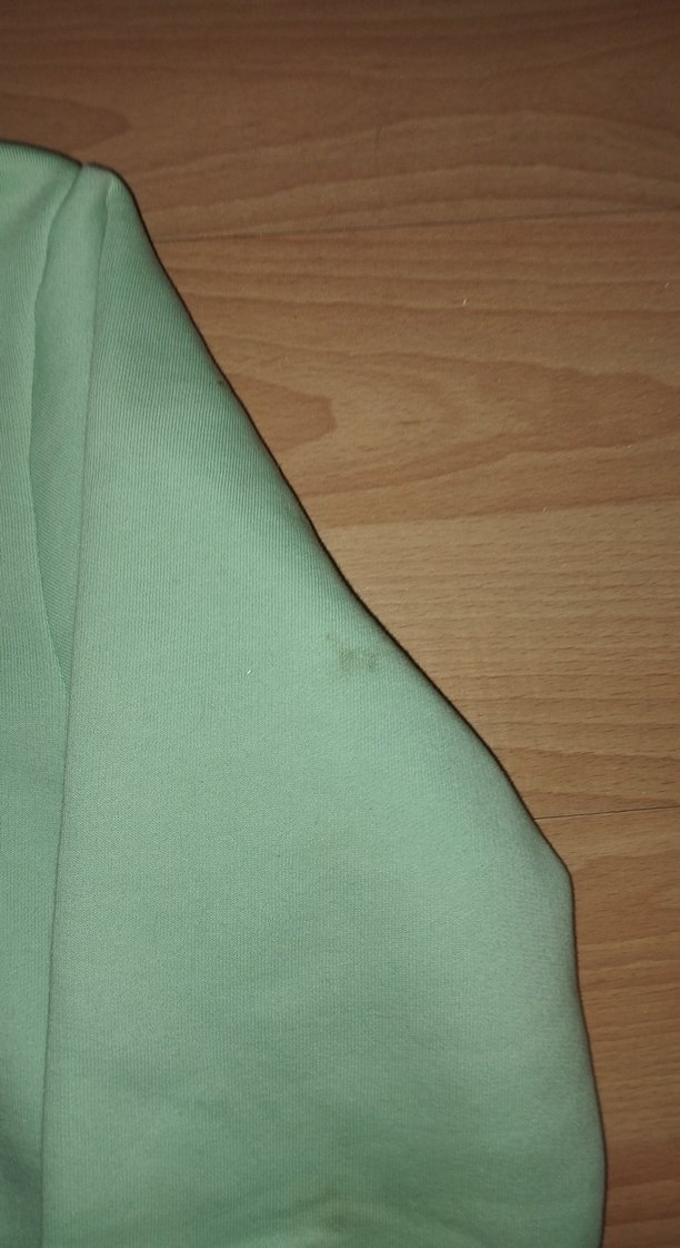 erkek Yeşil Kapüşonlu Baskılı Sweatshirt - Görsel 3