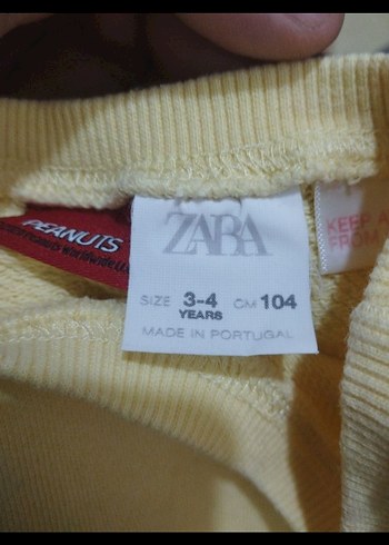 Sarı Snoopy Baskılı erkek çocuk Sweatshirt - Görsel 5